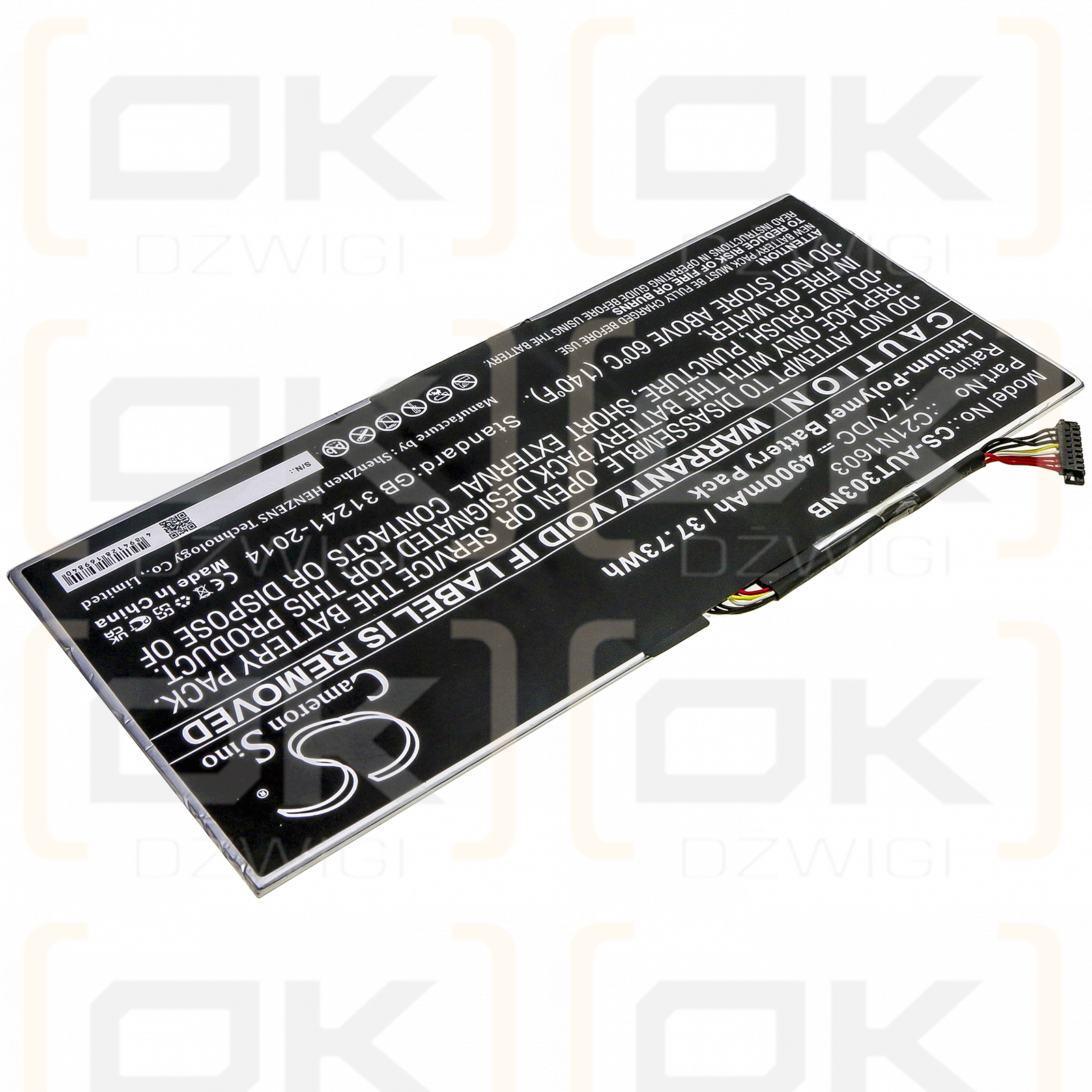 Asus UX390UA / 0B200-02100100 4900 mAh Li-Polymer 7,7 V (Cameron Sino)