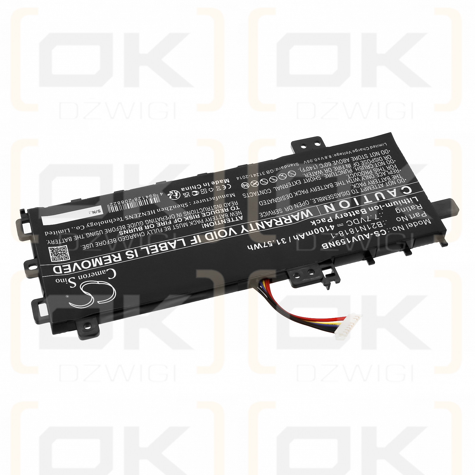 Asus VivoBook 15 F509UA / B21N1818-1 4100mAh Li-ion 7.7V (Cameron Sino)