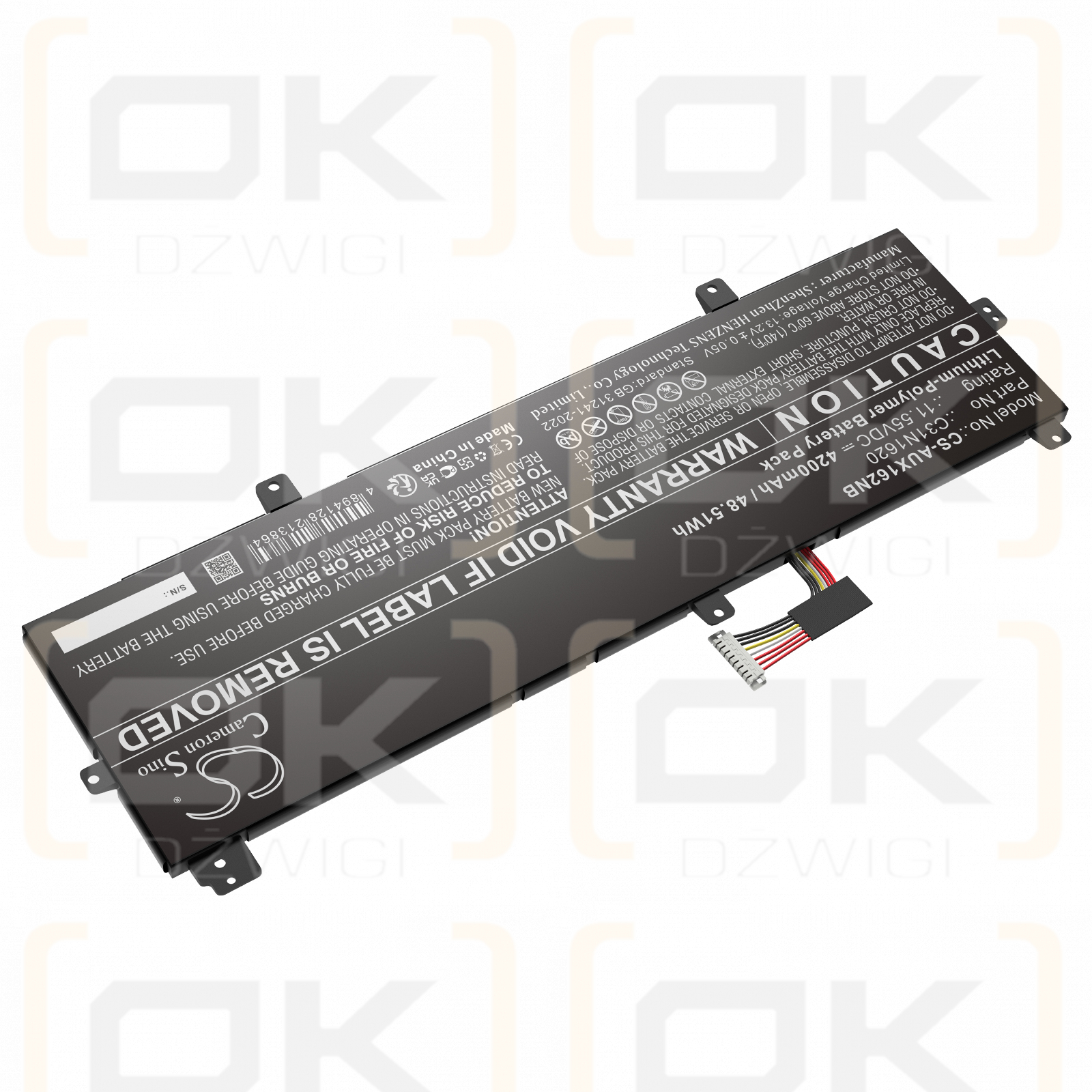 Asus ux430uar / 0B200-02370000 4200mAh Li-Polymer 11.55V (Cameron Sino)