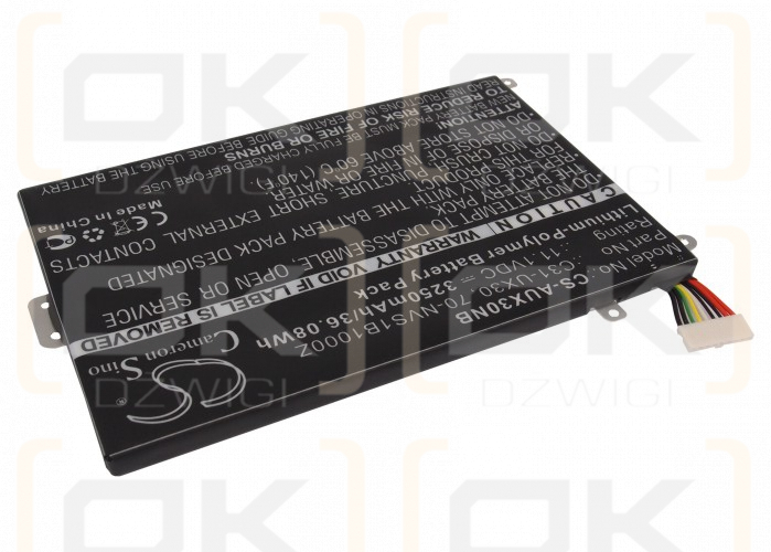 Asus UX30-QX082X / C31-UX30 3250mAh Li-Polymer 11.1V (Cameron Sino)