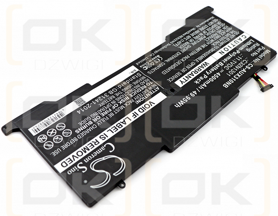 Asus UX31LA-2A / C32N1301 4500 mAh Li-Polymer 11,1 V (Cameron Sino)