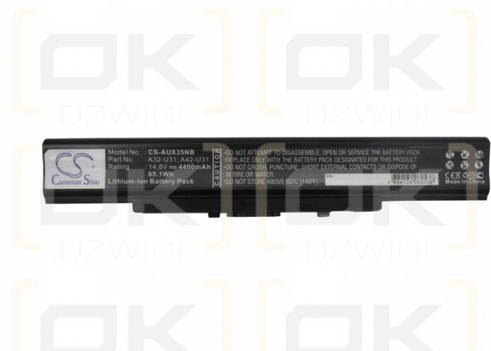 Asus X35SD / A32-U31 4400 mAh Li-ion 14.8 V (Cameron Sino)