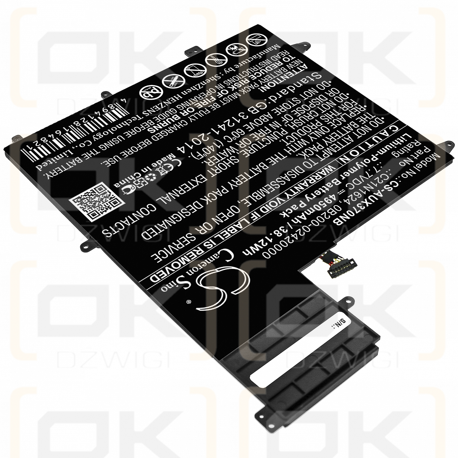 Asus Q325UA / C21N1624 4950 mAh Li-Polymer 7,7 V (Cameron Sino)