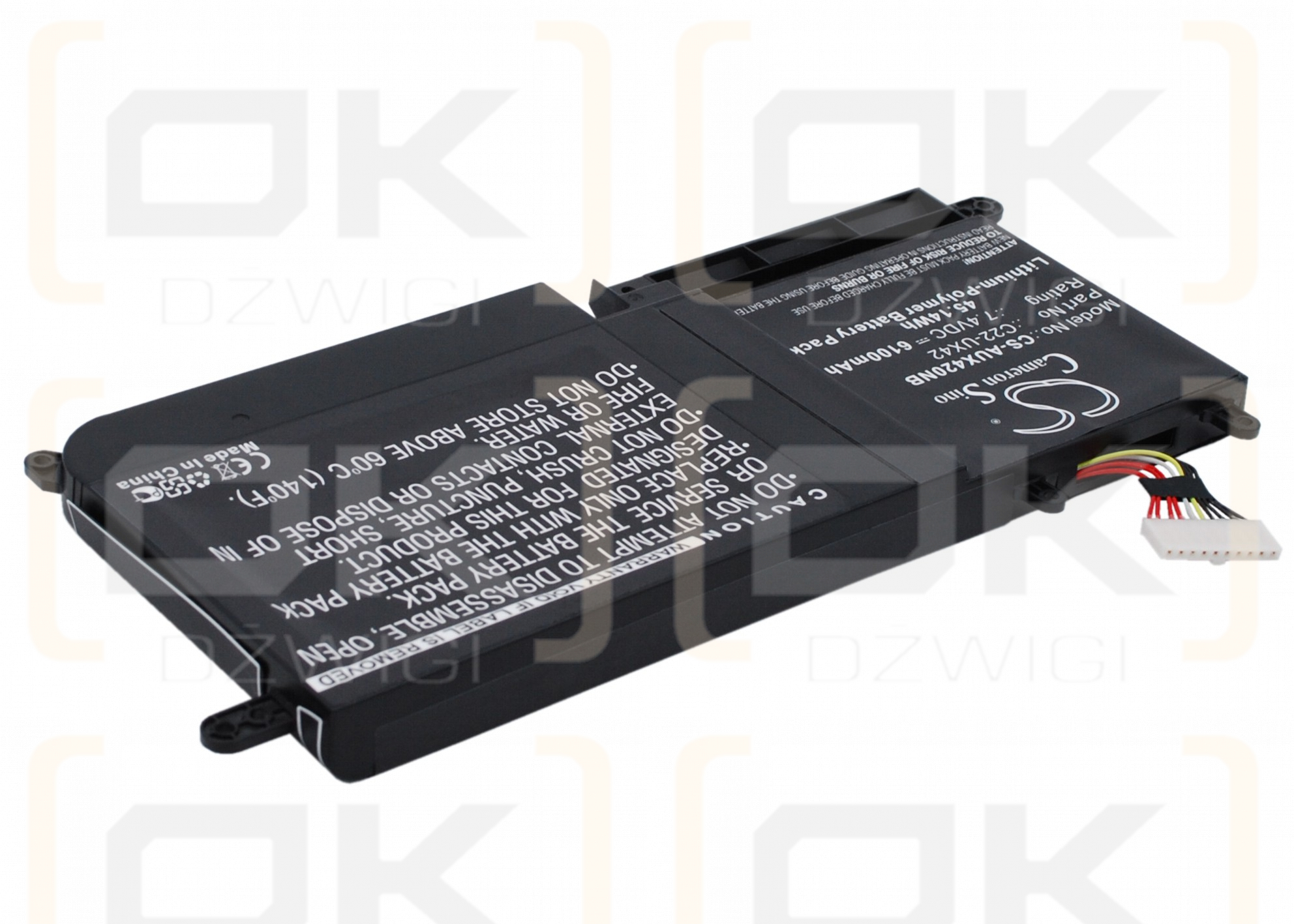 Asus Zenbook UX42VS / C22-UX42 6100 mAh Li-Polymer 7.4 V (Cameron Sino)