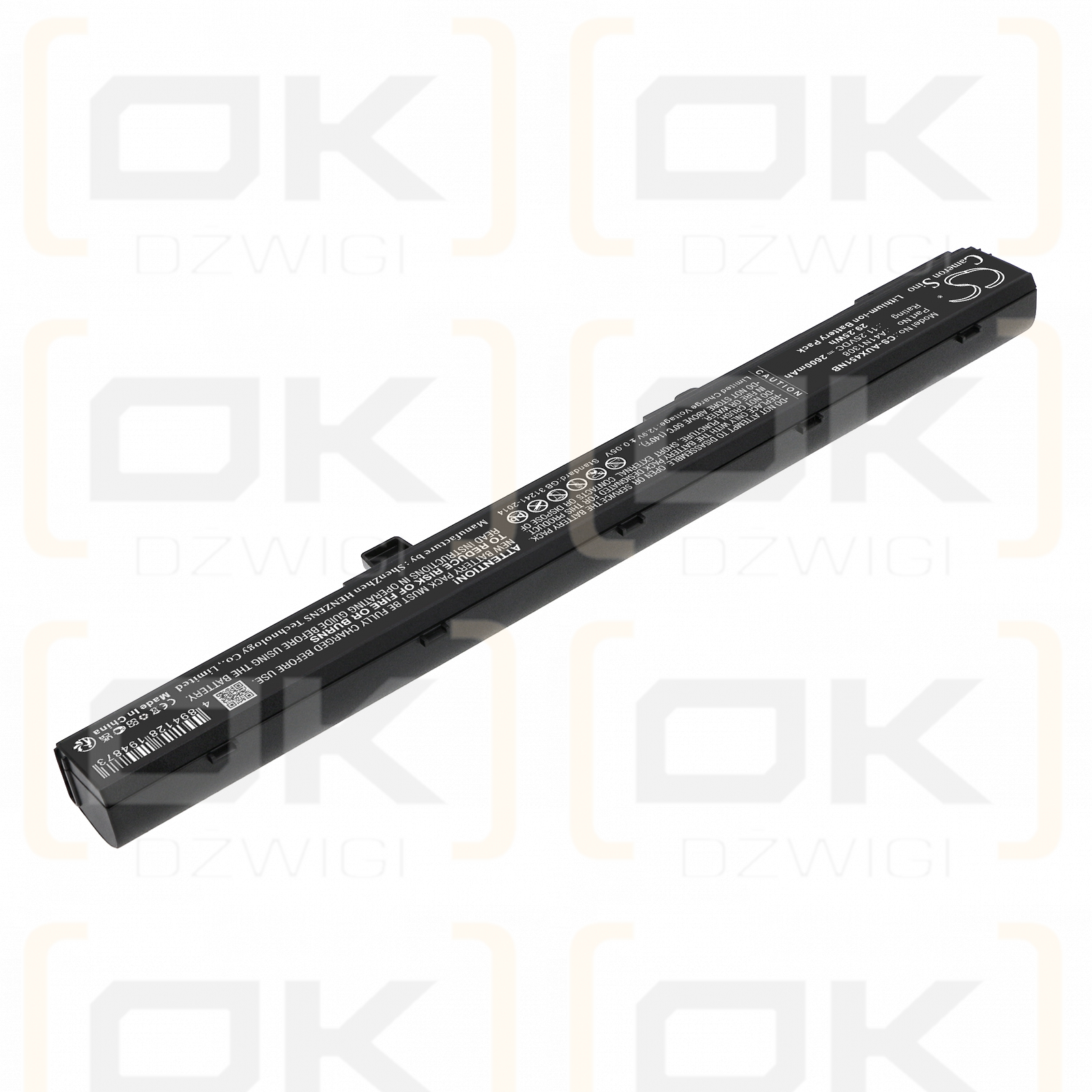 Asus D550CA-BH01 / A41N1308 2600mAh Li-ion 11.25V (Cameron Sino)