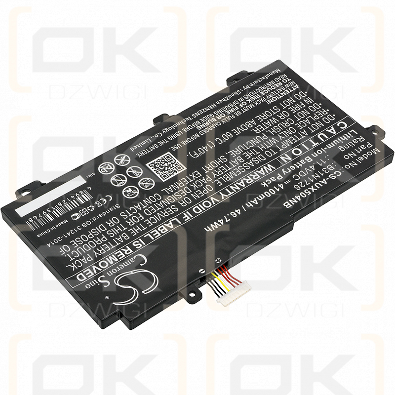 Asus TUF Gaming FX505DU-BQ124T / B31N1726 4100mAh Li-ion 11.4V (Cameron Sino)