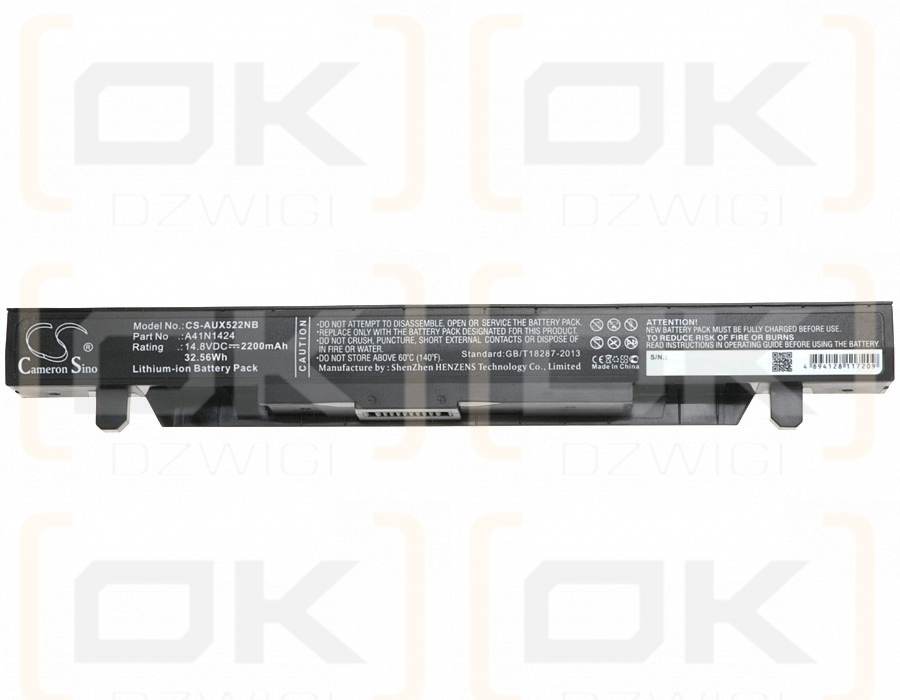 Asus ROG ZX50JX / A41N1424 2200 mAh Li-Ion 14,8 V (Cameron Sino)