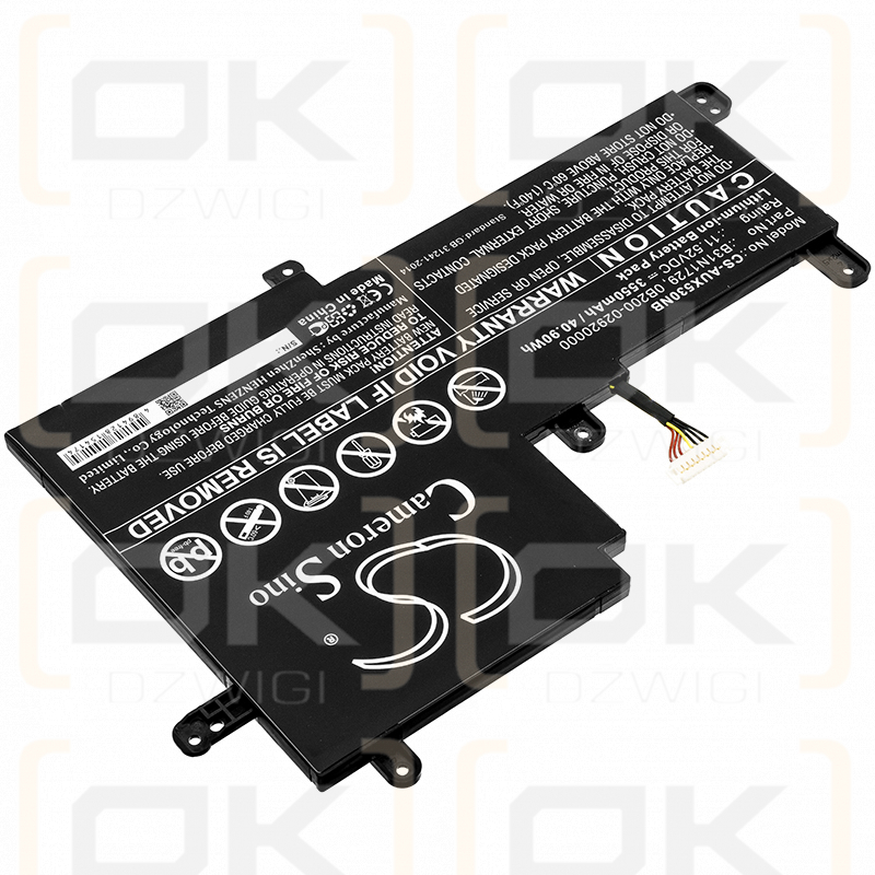 Asus X530UF2FX530UN-1D X530UN1D / B31N1729 3550mAh Li-ion 11.52V (Cameron Sino)