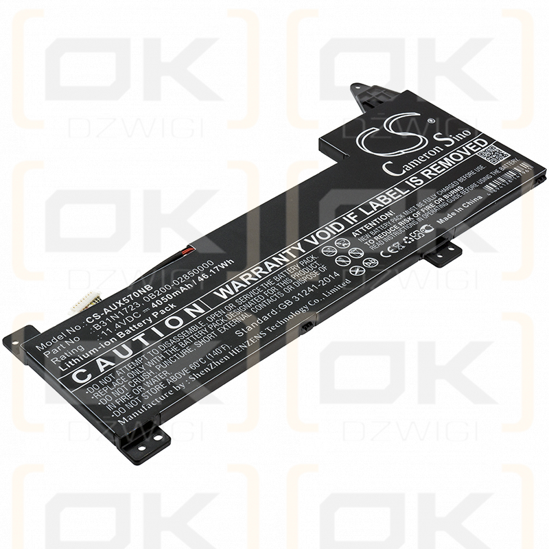 Asus R570ZD / B31N1723 4050 mAh Li-Ion 11,4 V (Cameron Sino)