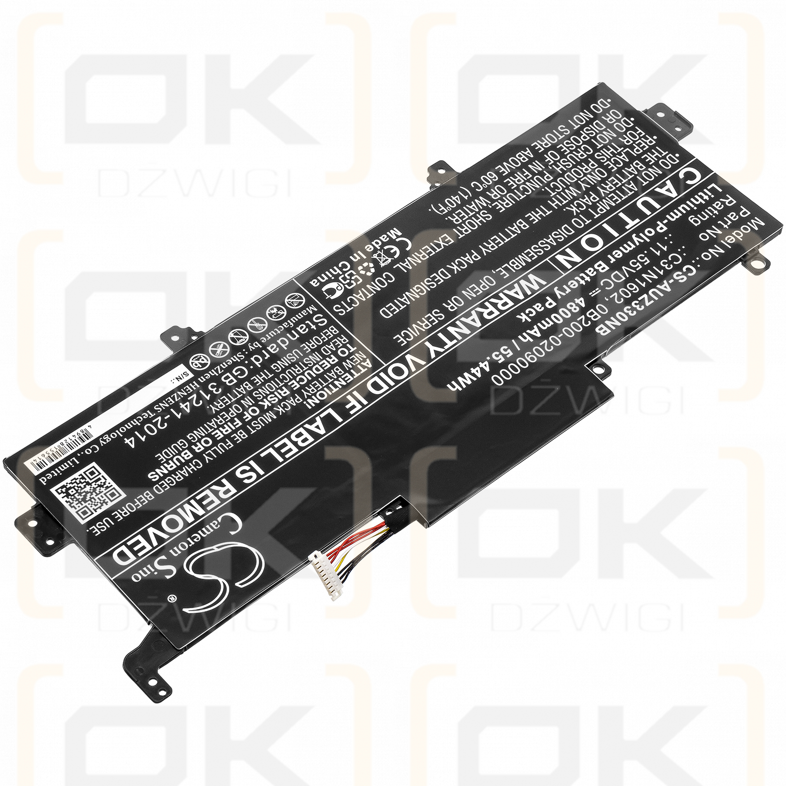 Asus UX330UA / C31N1602 4800mAh Li-Polímero 11.55V (Cameron Sino)