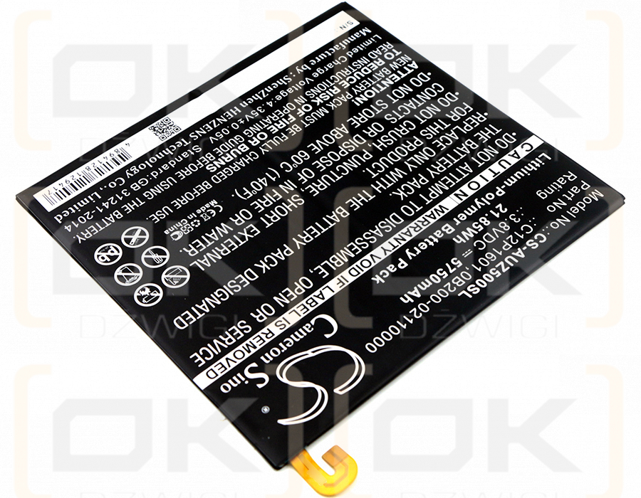 Asus Z500M / C12P1601 5750 mAh Li-Polímero 3.8 V (Cameron Sino)