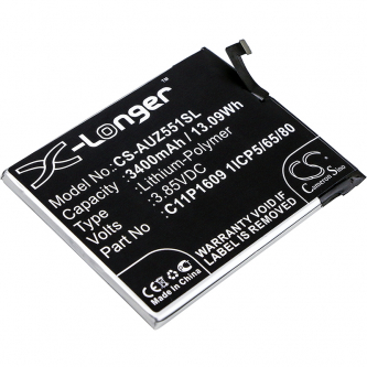 Asus ZC520KL / C11P1609 1ICP5/65/80 3400mAh Li-Polymer 3.85V (Cameron Sino)