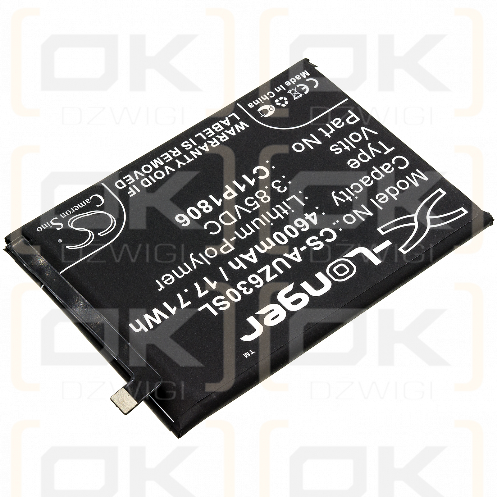 Asus ZS630KL / C11P1806 4600mAh Li-Polymer 3.85V (Cameron Sino)