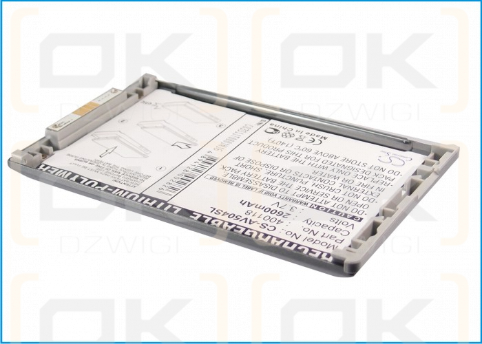 Archos AV504 / 400118 2600 mAh Li-Polymer 3.7 V (Cameron Sino)