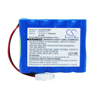 Ventilador Viasys Healthcare T-Bird / OM0091 3500mAh Ni-MH 12.0V (Cameron Sino)