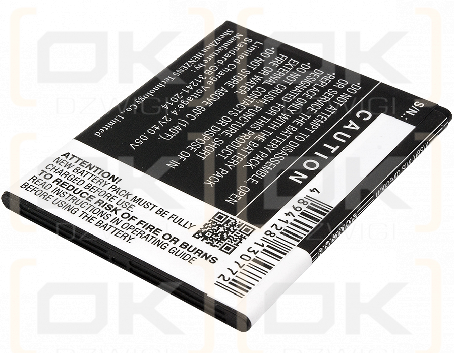 Archos 50c Platinum / AC50CPL 2200 mAh Li-Ion 3,7 V (Cameron Sino)