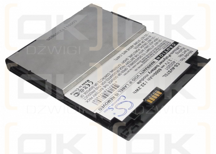 Archos 7 320 GB / 400201 6000 mAh Li-Polymer 3.7 V (Cameron Sino)