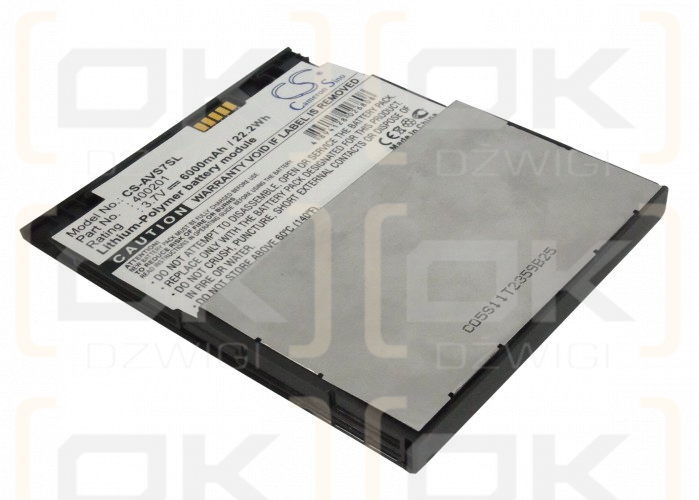 Archos 7 320 GB / 400201 6000 mAh Li-Polymer 3.7 V (Cameron Sino)