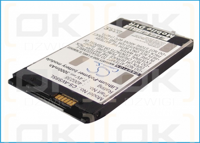 Tableta Archos 9 / 400238 3000 mAh Li-Polymer 7.4 V (Cameron Sino)