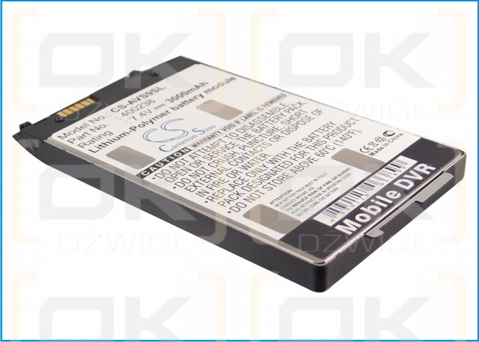 Tableta Archos 9 / 400238 3000 mAh Li-Polymer 7.4 V (Cameron Sino)