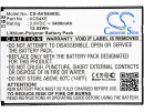 Archos 64 Xenon / AC64XE 3400 mAh Li-Polymer 3,8 V (Cameron Sino)