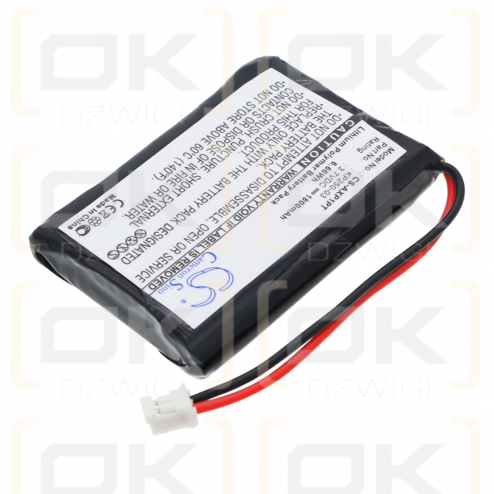 Proyector AAXA P1 Pico / KP250-03 1700 mAh Li-Polymer 3.7 V (Cameron Sino)