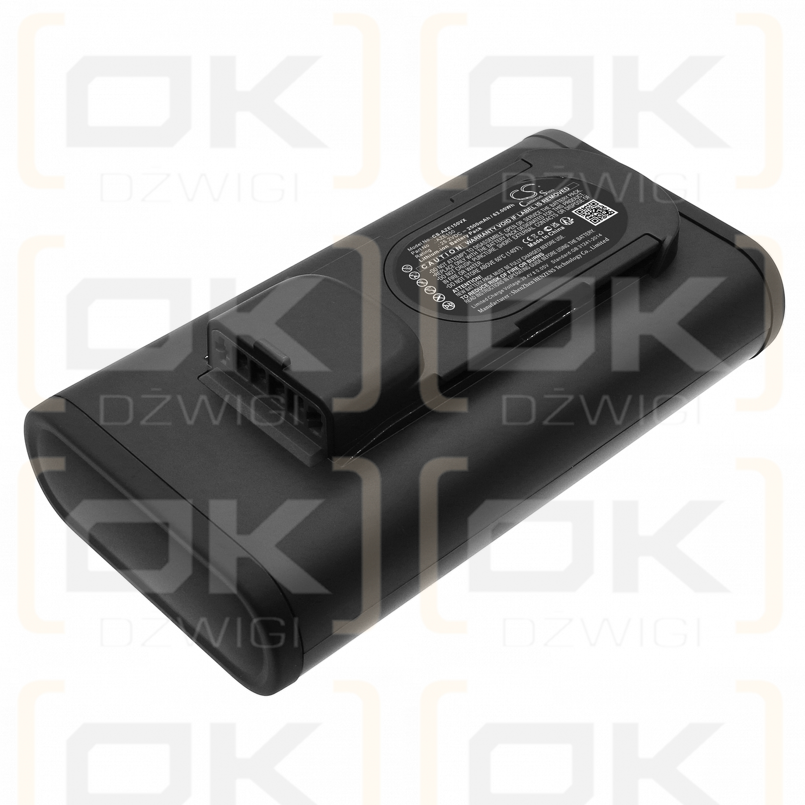 AEG 8000 / 6.01.52.12-0 2500 mAh Li-Ion 25,2 V (Cameron Sino)