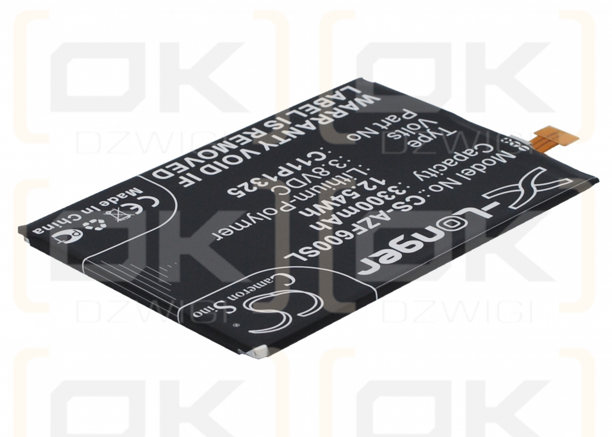 Asus Z6 / C11P1325 3300mAh Li-Polymer 3.8V (Cameron Sino)