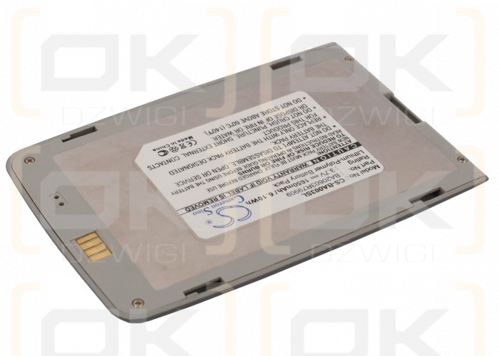 Creative PMC-HD0002 / 70PF115000000 1650 mAh Li-Polymer 3.7 V (Cameron Sino)