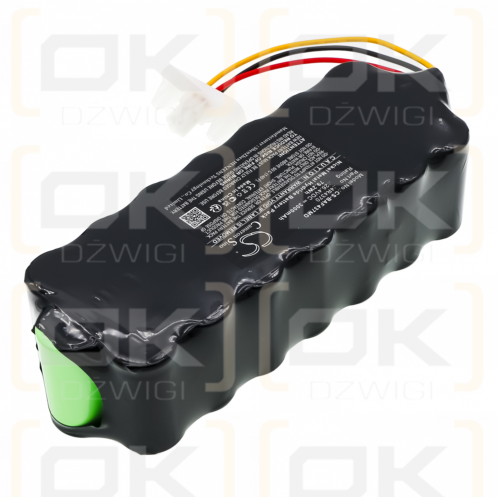 Baxter Healthcare Fenwal Autoseal 4R4370 / 4R4370 3000mAh Ni-MH 26.4V (Cameron Sino)