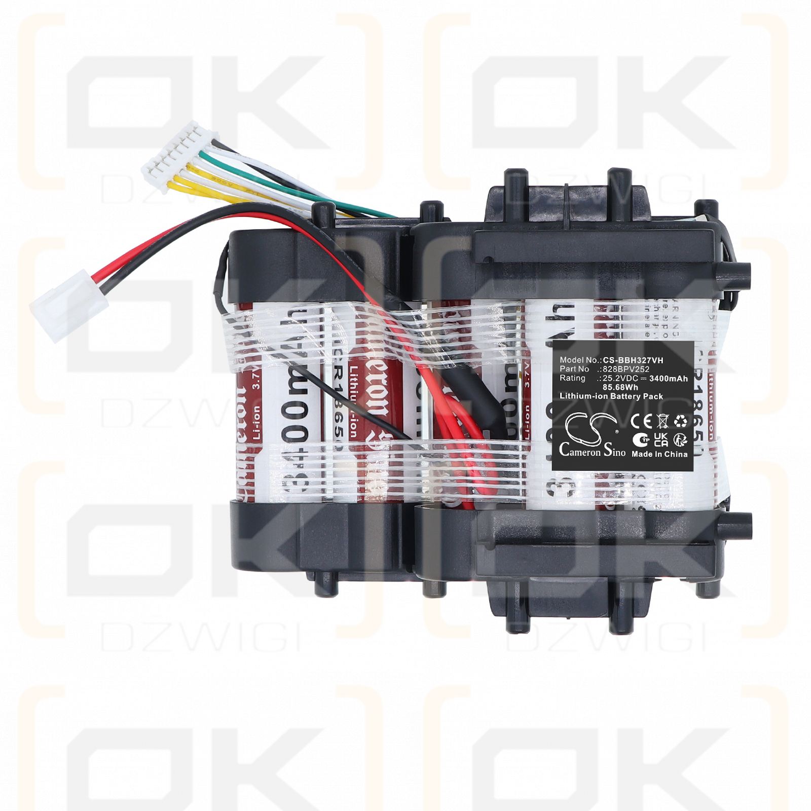 Bosch Flexxo 2 en 1 BCH3P255 / 828BPV252 3400 mAh Li-ion 25,2 V (Cameron Sino)