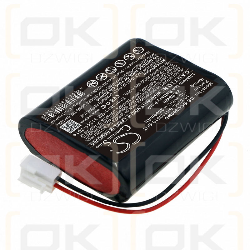 medicalEconet Compact XL / 10-5705 2600mAh Li-ion 10.8V (Cameron Sino)