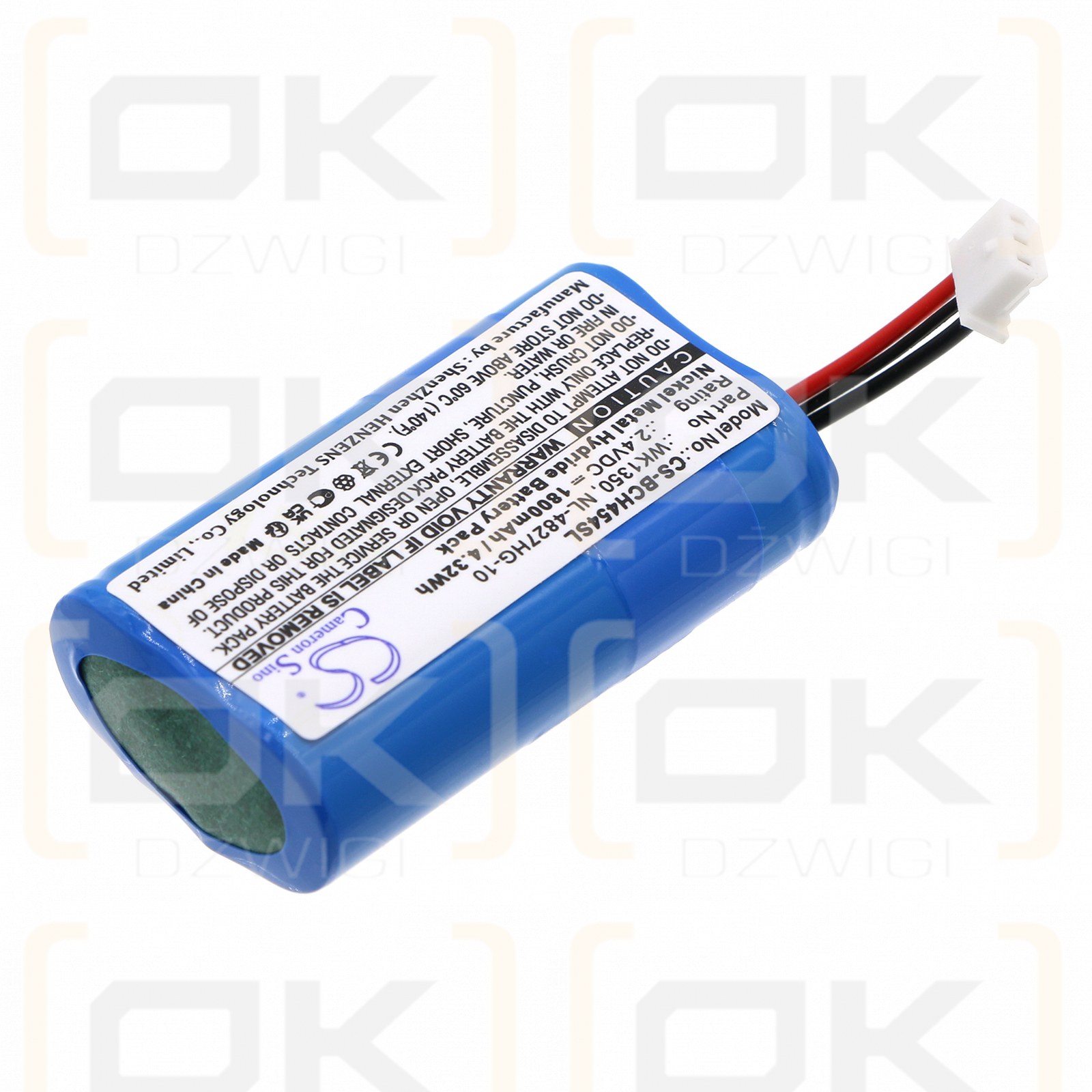 Bosch LBB4540/32 / WK1350 1800mAh Ni-MH 2.4V (Cameron Sino)