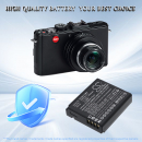 Batería de repuesto para Panasonic Lumix DMC-LX7 10.1 / DMW-BCJ13, 850 mAh, iones de litio, 3,7 V (Cameron Sino)