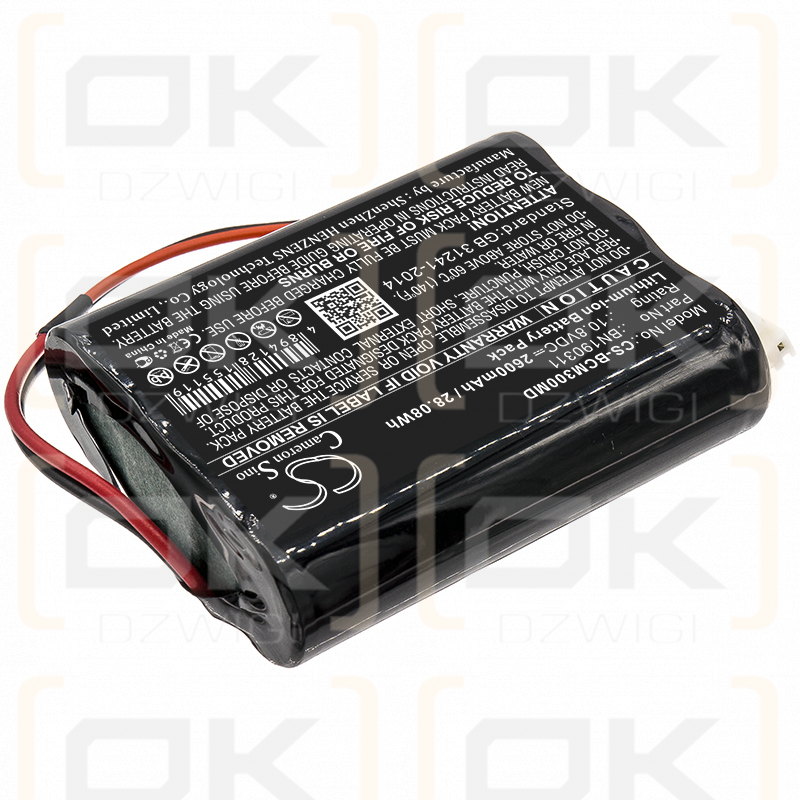 Bionet BM5Vet / BN190311 2600mAh Li-ion 10.8V (Cameron Sino)