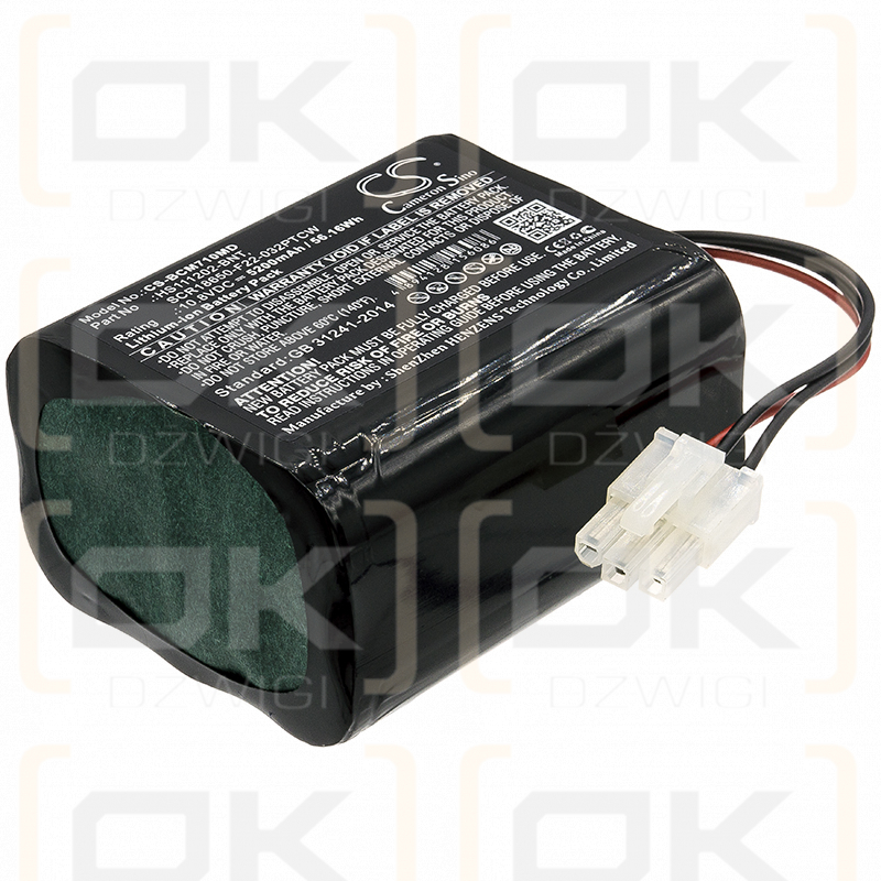 Bionet BM7Vet Optional / HS111202-BNT 5200 mAh Li-Ion 10,8 V (Cameron Sino)