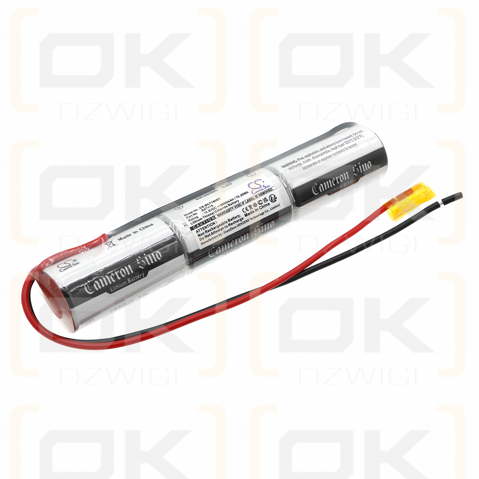 DAITEM C104 Compact / BATV16 6500mAh Li-SOCl2 10.8V (Cameron Sino)