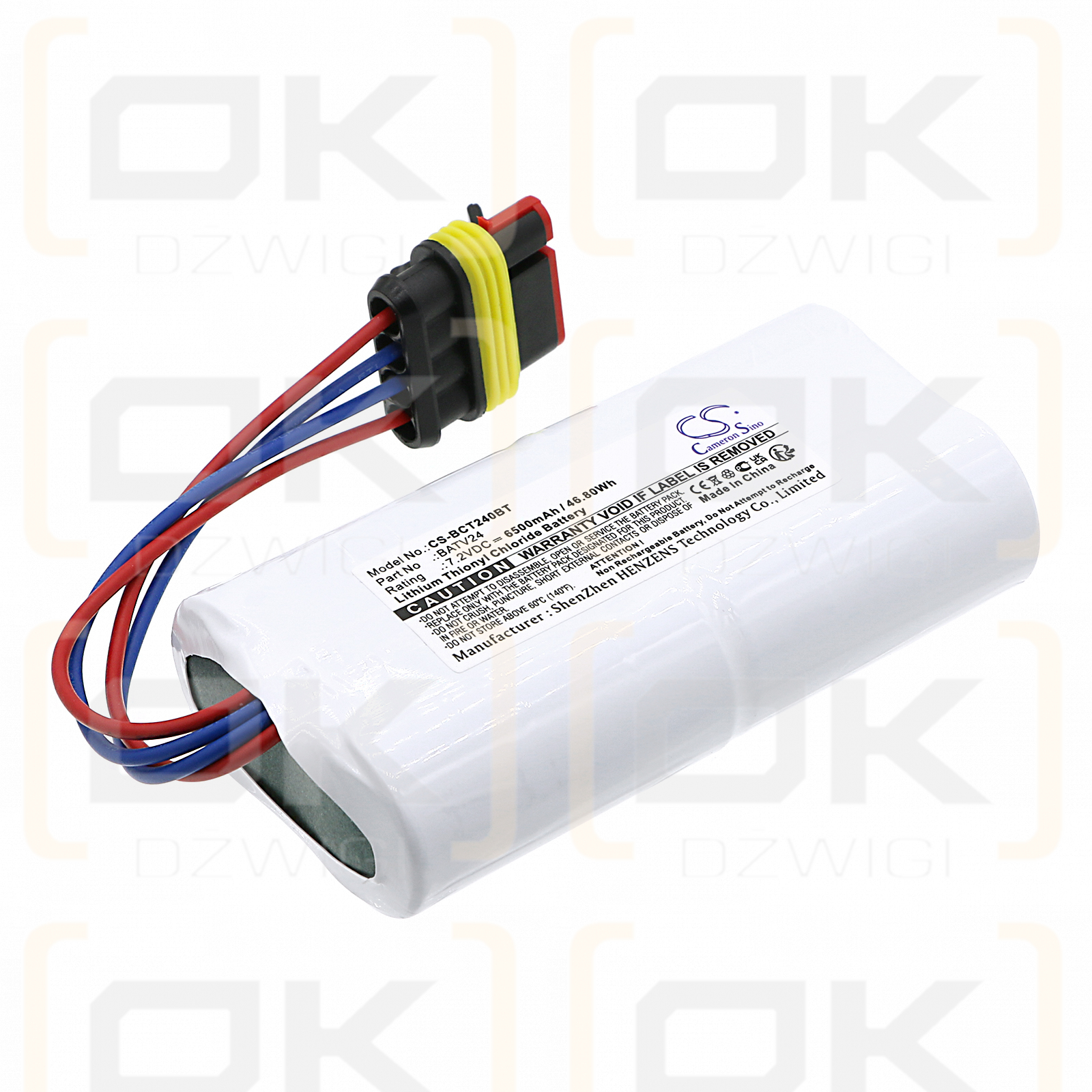 Gira / 148900 6500mAh Li-SOCl2 7.2V (Cameron Sino)