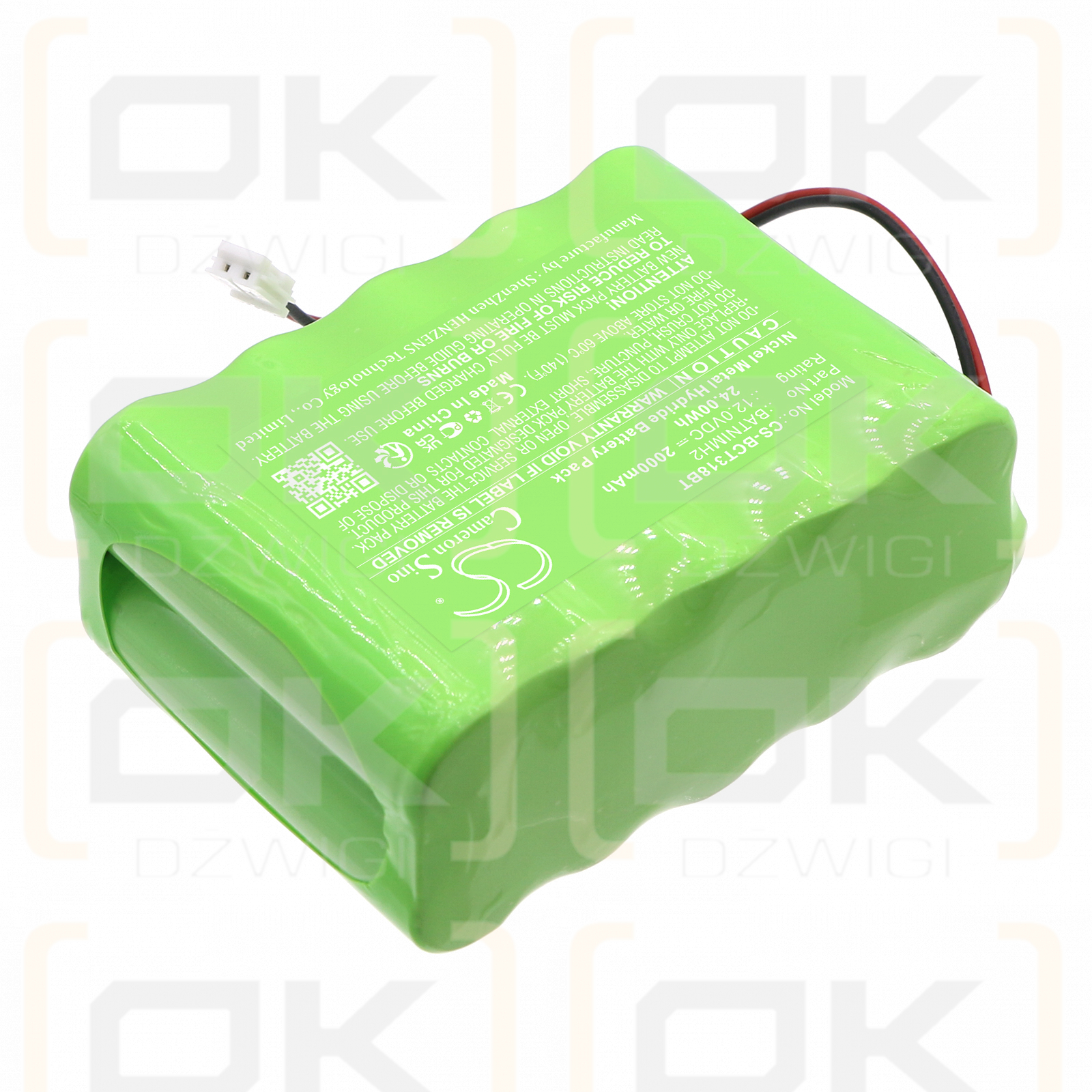 DAITEM S334-22F / BATNIMH2 2000mAh Ni-MH 12.0V (Cameron Sino)