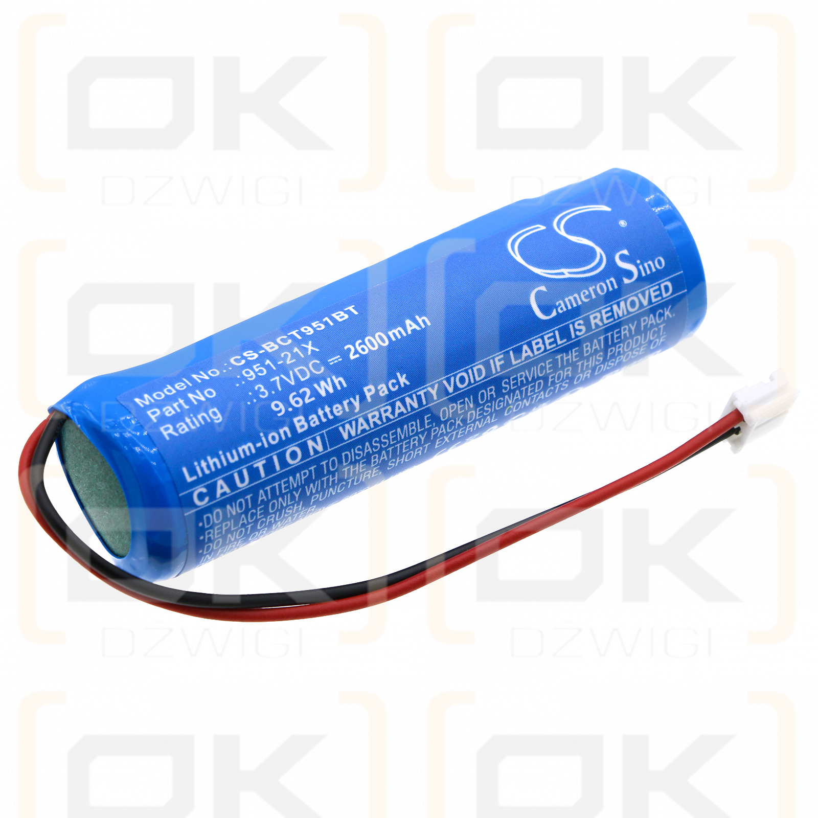 DAITEM 330-23x / 951-21X 2600mAh Li-ion 3.7V (Cameron Sino)