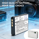Ersatzakku für Sony Cyber-shot DSC-TX1S / NP-FD1 680 mAh Li-Ion 3,7 V (Cameron Sino)