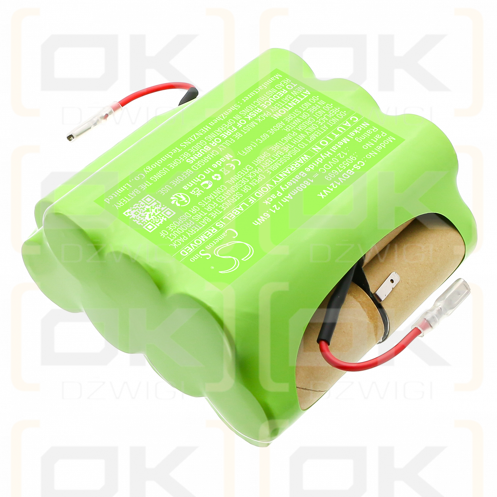 Black&Decker PIVOT VAC 12 V / 90557699 1800 mAh Ni-MH 12,0 V (Cameron Sino)