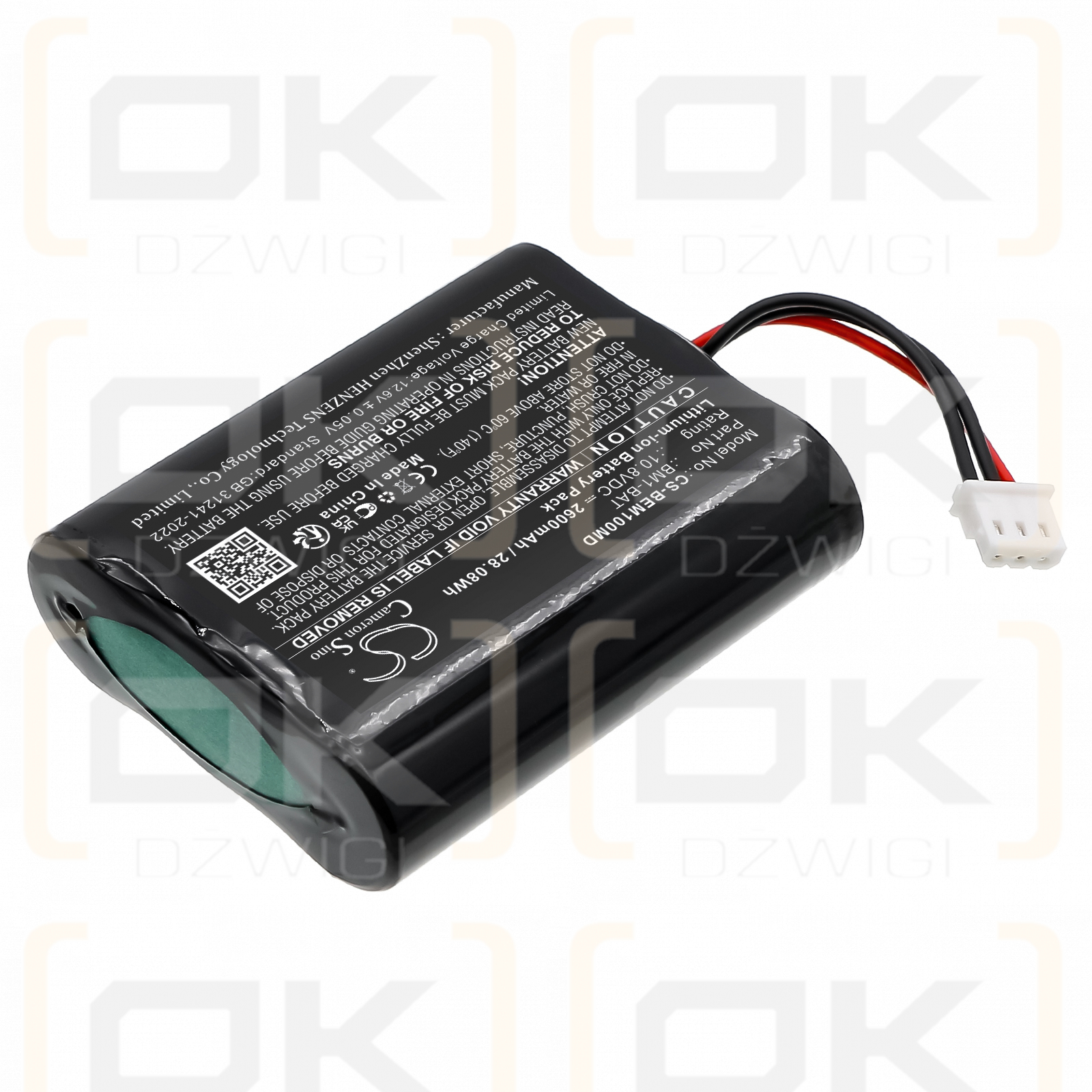 Bionet BM1 Vet / BM1-BAT 2600mAh Li-ion 10.8V (Cameron Sino)