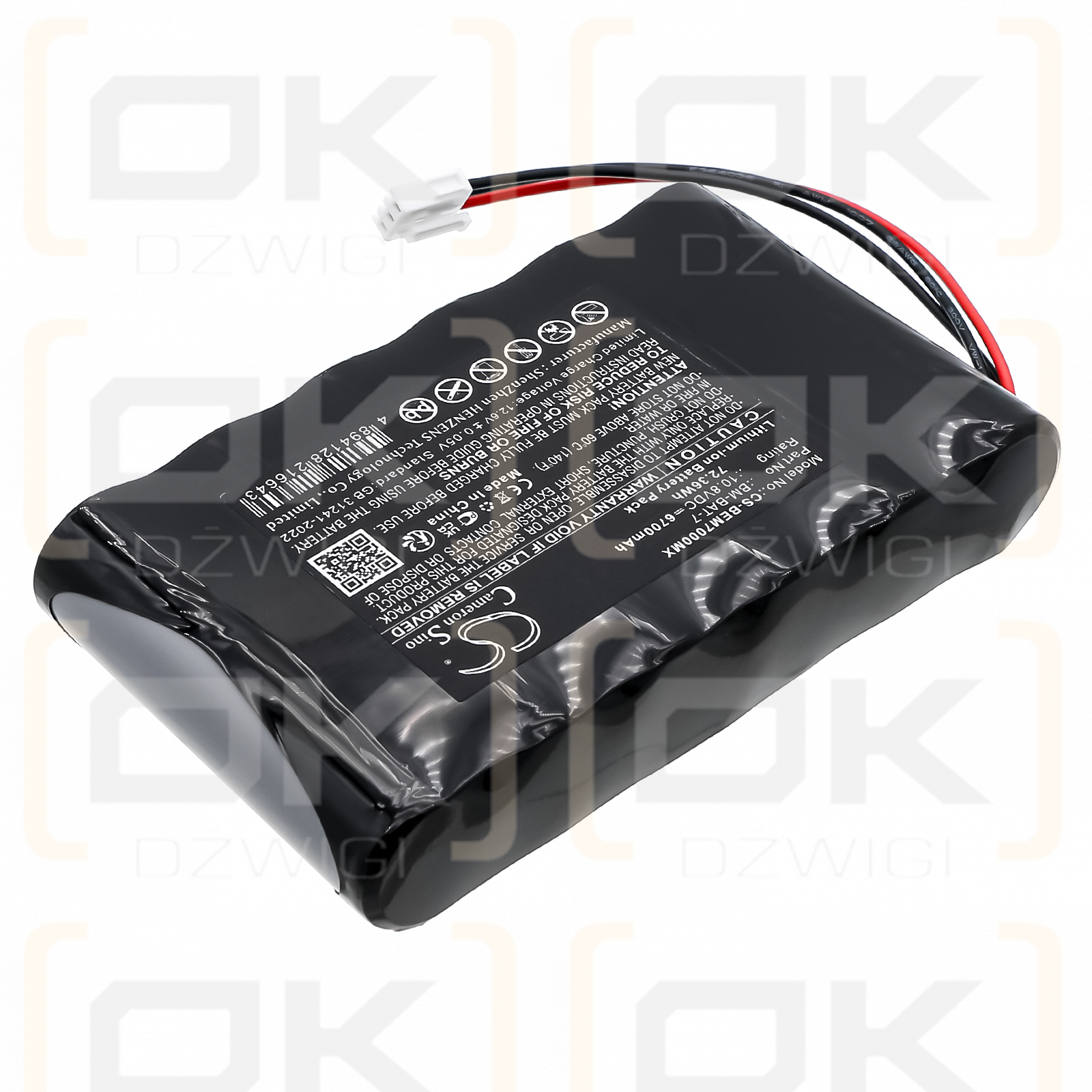 Bionet BM7 Vet Elite / 68L335-BIO-S 6700mAh Li-ion 10.8V (Cameron Sino)