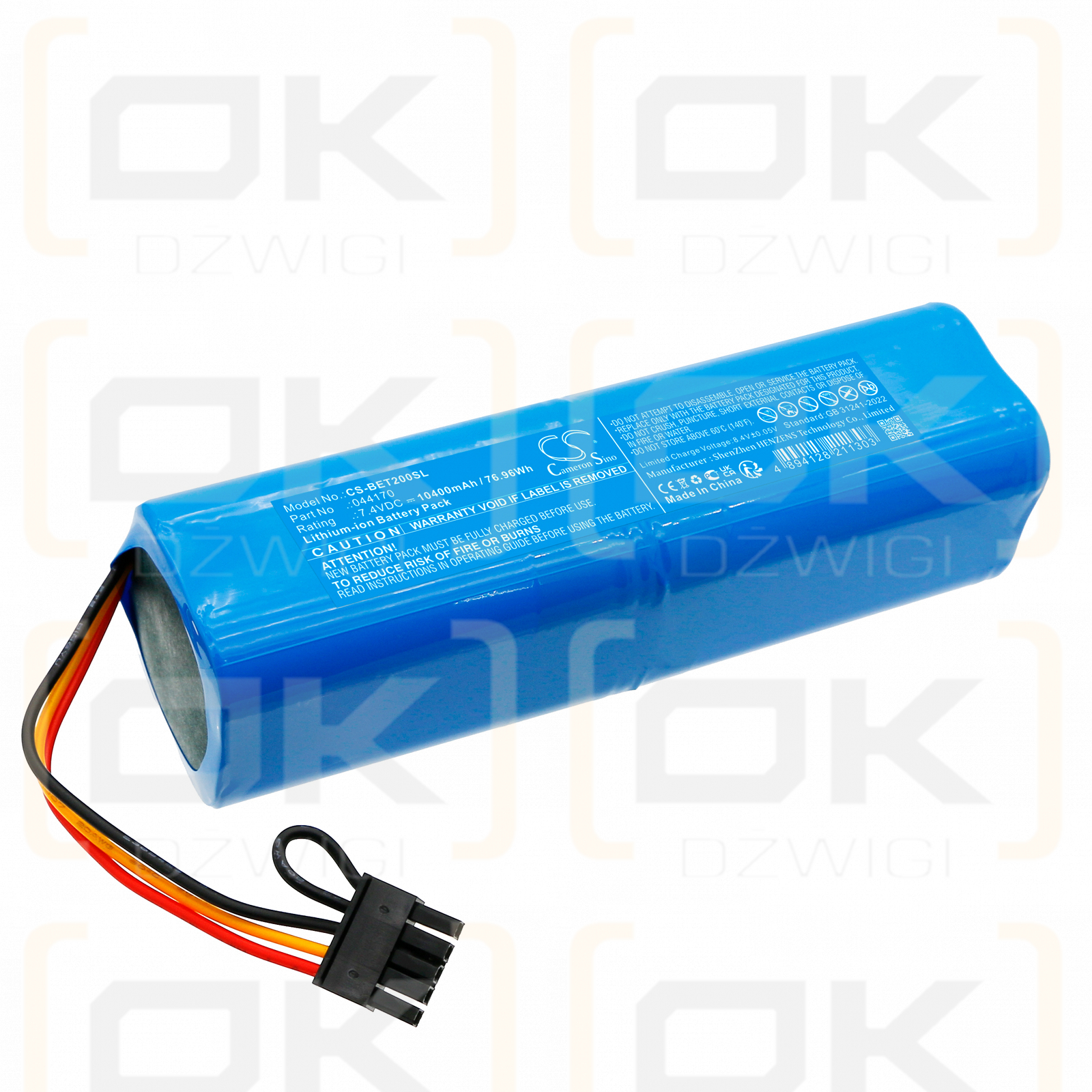 Benning IT 200 / 044170 10400mAh Li-ion 7.4V (Cameron Sino)