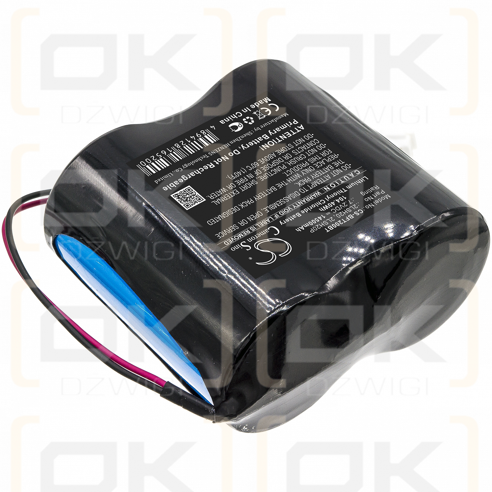 Pile SX1E / LB350331 14500mAh Li-SOCl2 7.2V (Cameron Sino)