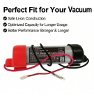 Bateria zamienna do Bosch GlassVAC 3600HB7000 Cordless / ICR18650 3400 mAh Li-ion 3.7 V (Cameron Sino)