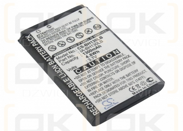 Samsung SMX-C200 / IA-BH130LB 1300mAh Li-ion 3.7V (Cameron Sino)