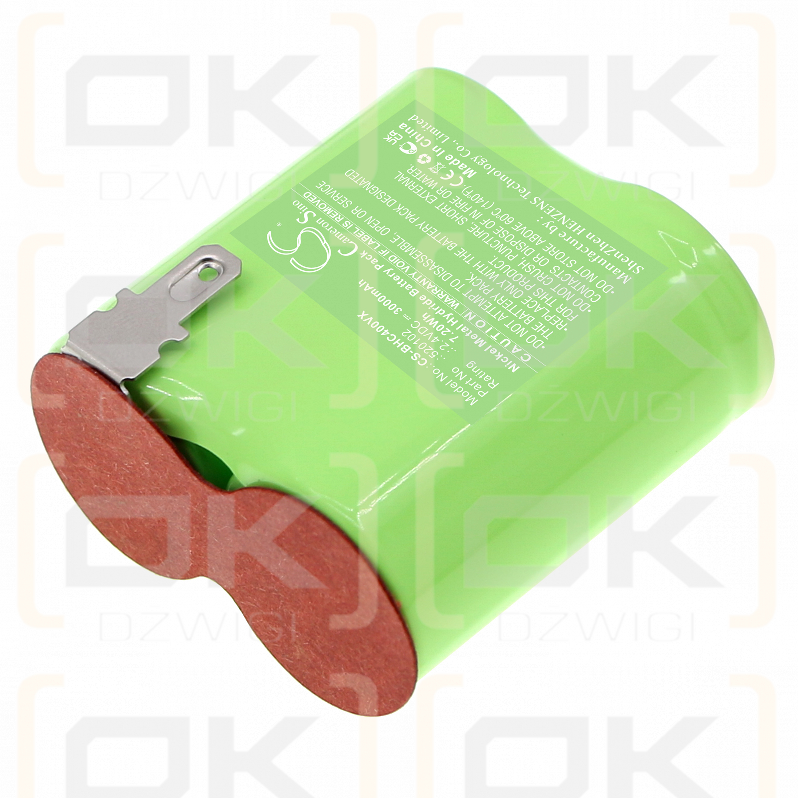 Black&Decker Classic HC435 / 520102 3000 mAh Ni-MH 2,4 V (Cameron Sino)