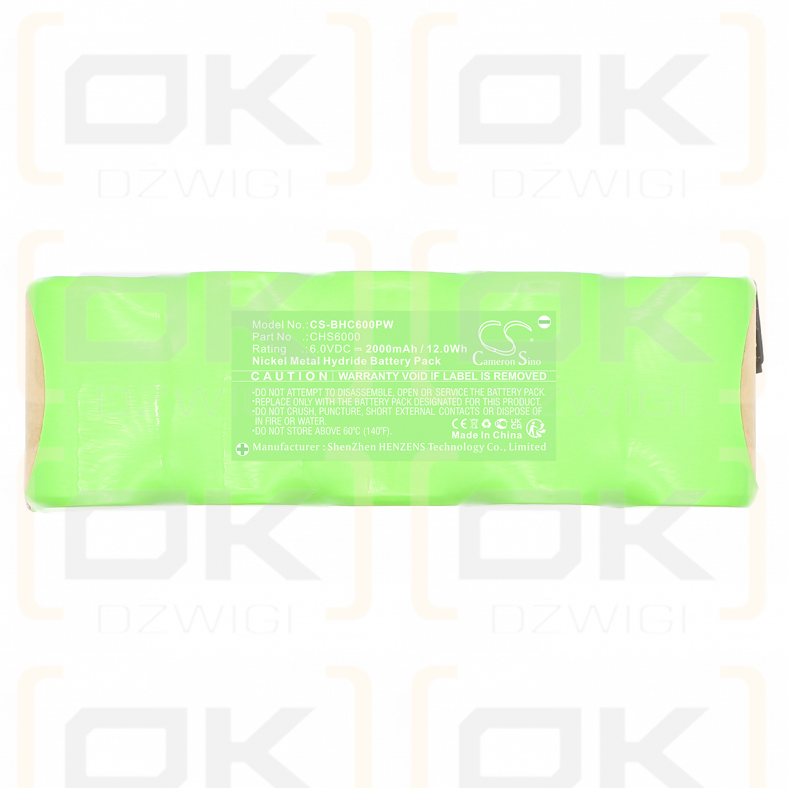 Black & Decker CHS6000 Recip-Saw 2000mAh Ni-MH 6.0V (Cameron Sino)